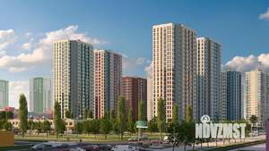 2-к квартира, вторичка, 35м2, 17/25 этаж