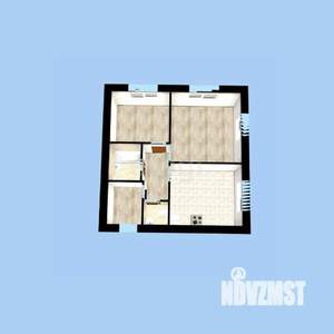 3-к квартира, вторичка, 59м2, 16/27 этаж
