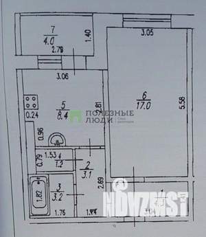 1-к квартира, вторичка, 37м2, 2/10 этаж