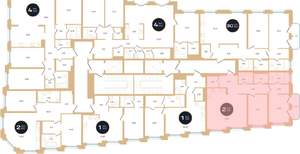 2-к квартира, вторичка, 95м2, 3/7 этаж