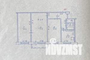 3-к квартира, вторичка, 57м2, 4/5 этаж
