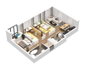 3-к квартира, вторичка, 85м2, 17/22 этаж