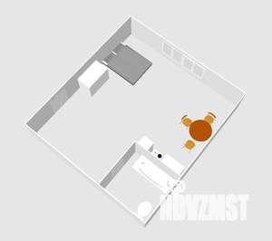 Студия квартира, вторичка, 17м2, 3/9 этаж