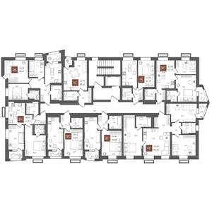 Студия квартира, строящийся дом, 30м2, 8/21 этаж