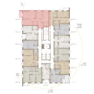 3-к квартира, вторичка, 81м2, 18/25 этаж
