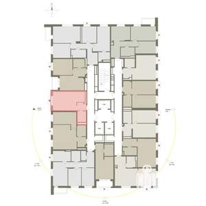 1-к квартира, вторичка, 32м2, 5/25 этаж