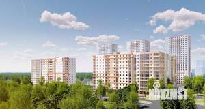 2-к квартира, строящийся дом, 54м2, 13/25 этаж