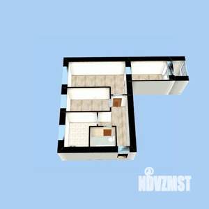 3-к квартира, вторичка, 62м2, 4/9 этаж