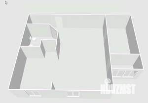 2-к квартира, вторичка, 45м2, 8/9 этаж