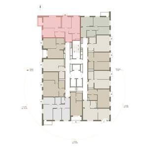 3-к квартира, вторичка, 82м2, 2/25 этаж