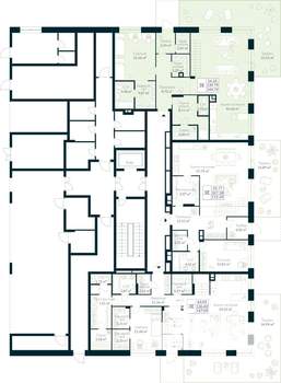 2-к квартира, строящийся дом, 150м2, 1/10 этаж