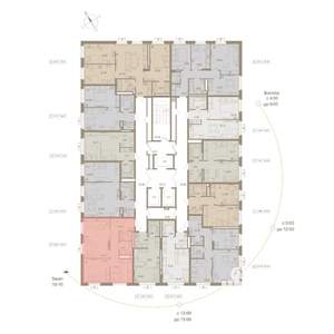 2-к квартира, вторичка, 59м2, 5/20 этаж