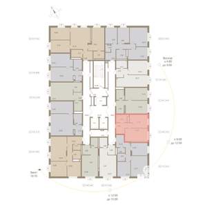 1-к квартира, вторичка, 37м2, 3/20 этаж