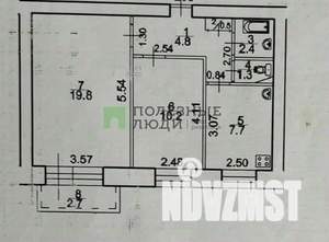 2-к квартира, вторичка, 47м2, 9/10 этаж
