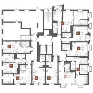 1-к квартира, вторичка, 30м2, 2/21 этаж