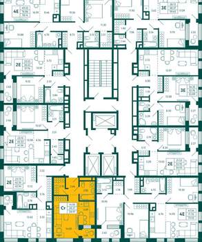 Студия квартира, вторичка, 29м2, 25/27 этаж