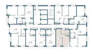 1-к квартира, строящийся дом, 40м2, 4/31 этаж