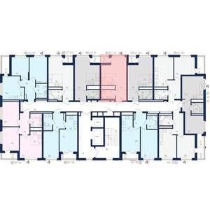 1-к квартира, вторичка, 24м2, 22/22 этаж