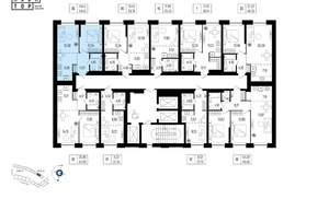 2-к квартира, вторичка, 43м2, 10/25 этаж