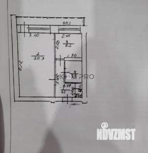 1-к квартира, вторичка, 37м2, 7/12 этаж