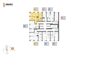 3-к квартира, вторичка, 64м2, 23/32 этаж