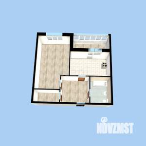 1-к квартира, вторичка, 35м2, 10/10 этаж