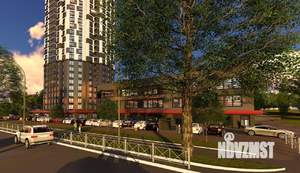 1-к квартира, строящийся дом, 44м2, 6/34 этаж