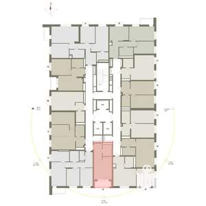 1-к квартира, вторичка, 30м2, 22/25 этаж