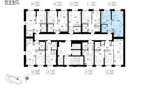 2-к квартира, вторичка, 49м2, 14/25 этаж