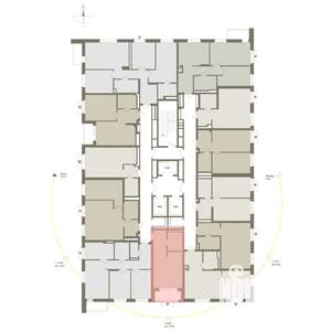 1-к квартира, вторичка, 30м2, 3/25 этаж