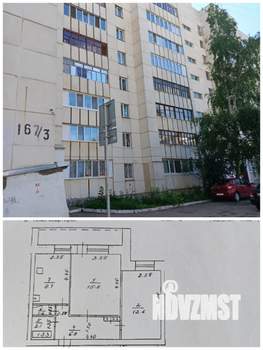 2-к квартира, вторичка, 47м2, 4/9 этаж