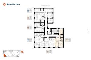 2-к квартира, вторичка, 56м2, 2/7 этаж