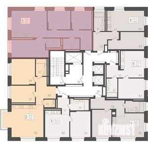 3-к квартира, вторичка, 86м2, 13/23 этаж