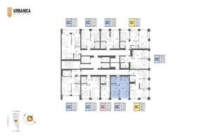 2-к квартира, вторичка, 45м2, 9/32 этаж