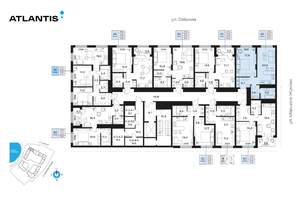 2-к квартира, вторичка, 53м2, 4/32 этаж