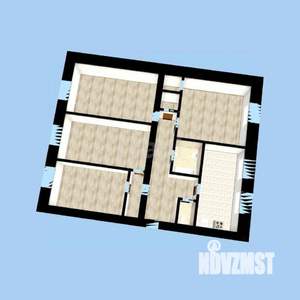 4-к квартира, вторичка, 103м2, 1/5 этаж