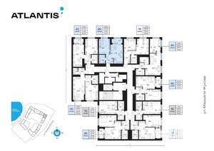 2-к квартира, вторичка, 42м2, 8/32 этаж
