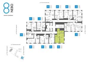 2-к квартира, вторичка, 57м2, 12/32 этаж