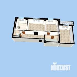 3-к квартира, вторичка, 84м2, 3/25 этаж