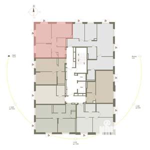 2-к квартира, вторичка, 56м2, 5/10 этаж
