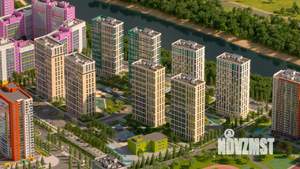 2-к квартира, сданный дом, 34м2, 14/22 этаж