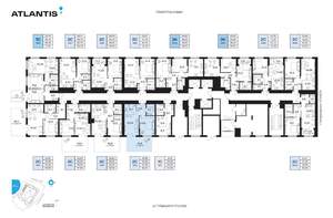 2-к квартира, вторичка, 50м2, 2/32 этаж