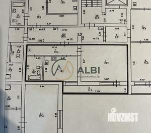 1-к квартира, вторичка, 58м2, 5/9 этаж