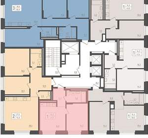 1-к квартира, вторичка, 41м2, 5/23 этаж