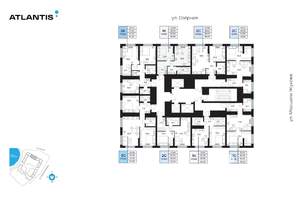 1-к квартира, вторичка, 39м2, 16/32 этаж