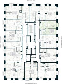 1-к квартира, вторичка, 44м2, 6/30 этаж