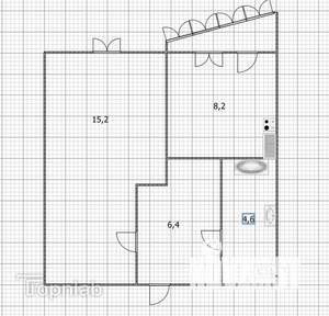 1-к квартира, вторичка, 37м2, 8/13 этаж