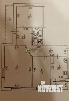 3-к квартира, вторичка, 78м2, 4/9 этаж