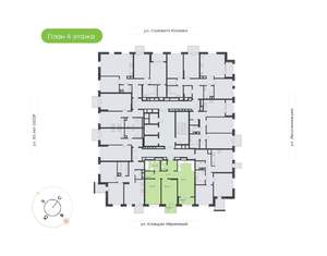 2-к квартира, вторичка, 73м2, 4/18 этаж
