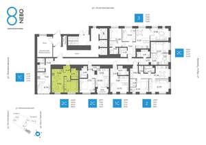 2-к квартира, вторичка, 38м2, 2/20 этаж